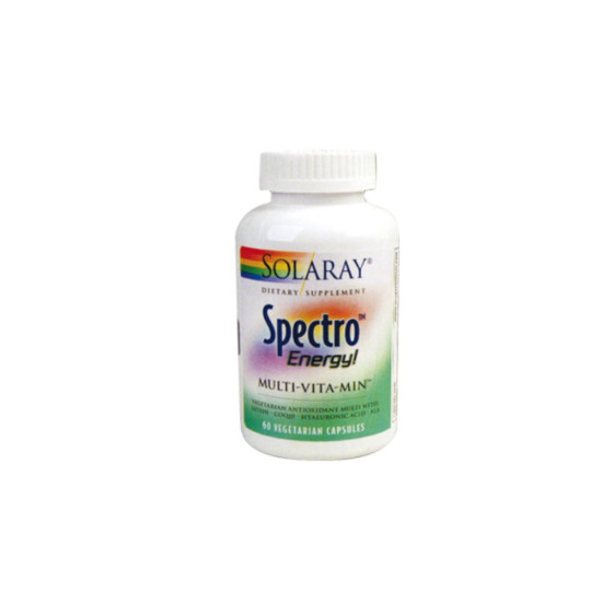 Multivitaminas Spectro Energy 60Vegcap Solaray - Vitaminas y minerales