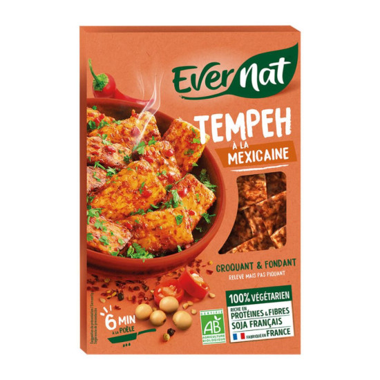 Tempeh de soja mexicain 170 g EverNat ECO