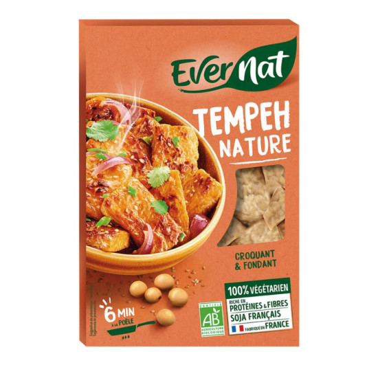 Tempé de soja naturel 170 g EverNat ECO