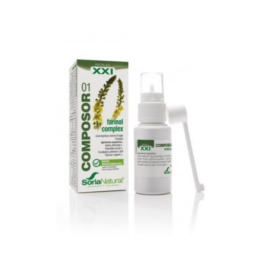 Farinol Composor 01 30ml Soria Natural