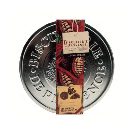 Assortiment Galetes de Xocolata Llauna 420gr Biscuiterie de Provence