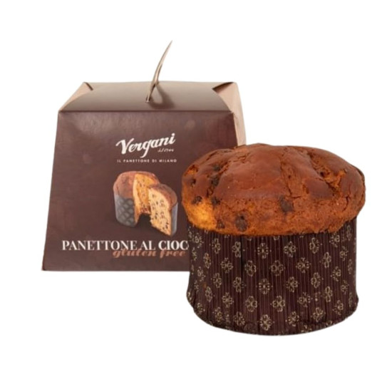 Panettone aux pépites de chocolat noir sans gluten 600 g Vergani