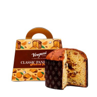 Panettone classique aux raisins secs et aux fruits confits, sans gluten, 600 g, Vergani