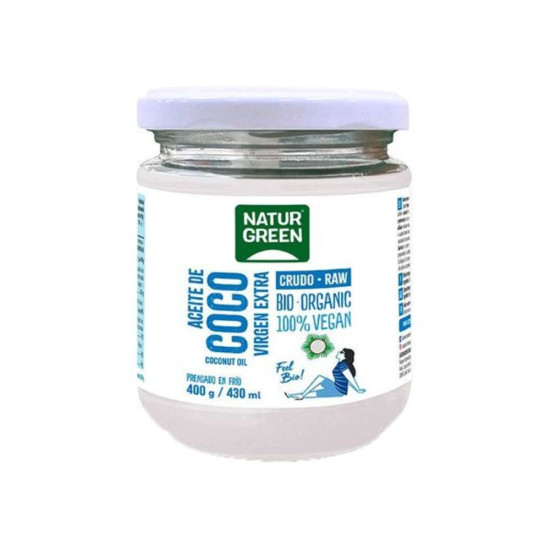 Aceite de coco virgen 430ml NaturGreen ECO