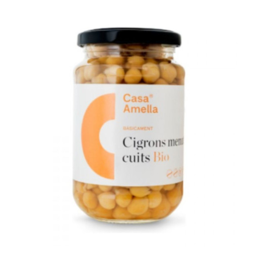 Cooked chickpeas 330g Casa Amella ECO