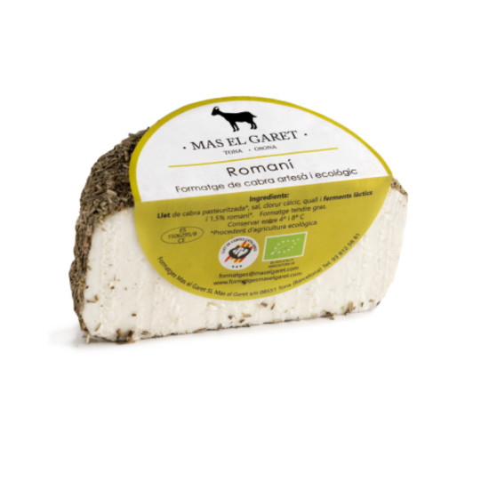 Queso de cabra al romero 250gr Mas Garet ECO