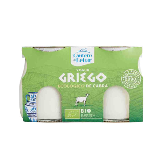 Goat Greek yogurt 2x125g Cantero de Letur ECO