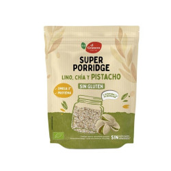 Super Porridge Lino, chía y Pistacho 350gr El Granero Ecológico