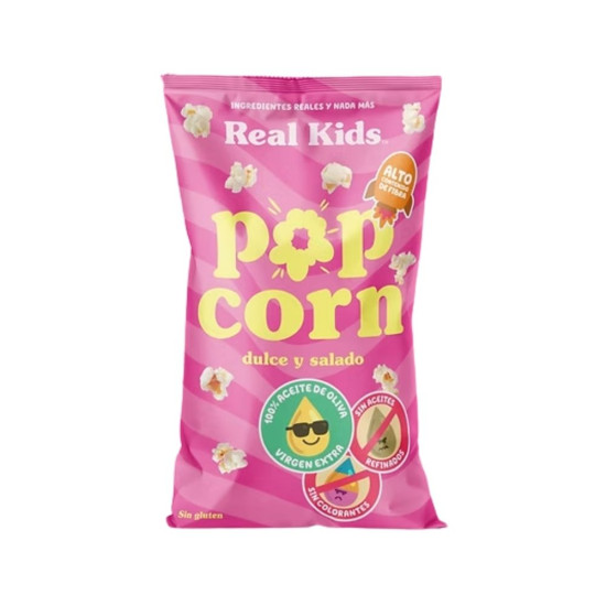 Popcorn salé et sucré S/G 50g Real Kids ECO