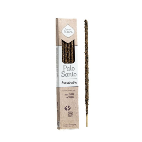 Palo Santo Yagra Resin 8 sticks Sagrada Madre ECO