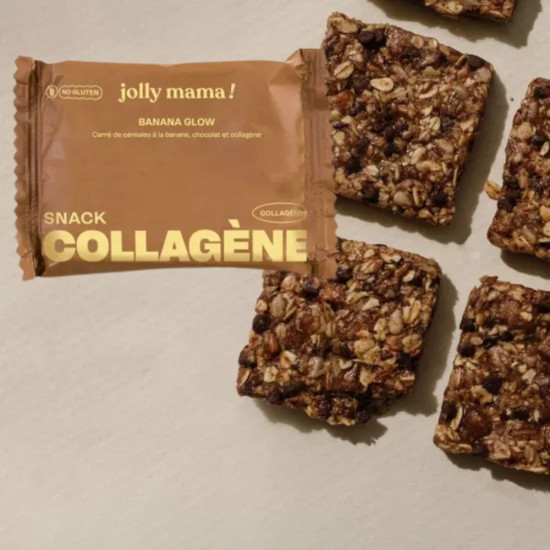 Banana Glow Crackers, banana with collagen Jolly Mama