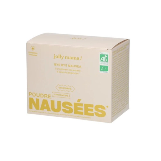 Adiós náuseas, reduce las náuseas del embarazo 1 Unts Jolly Mama ECO