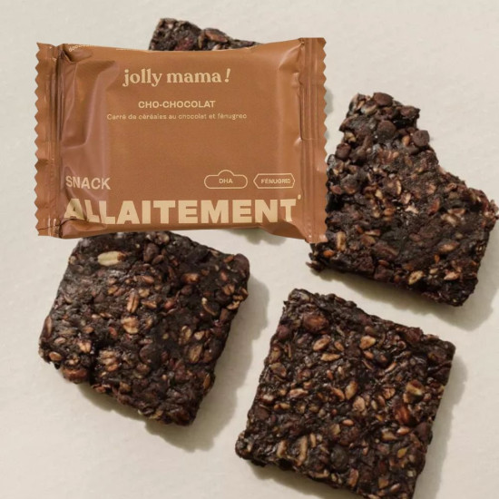 Crackers Banane Chocolat Chocolat Sans Gluten (idéal pour l'allaitement) Jolly Mama ECO