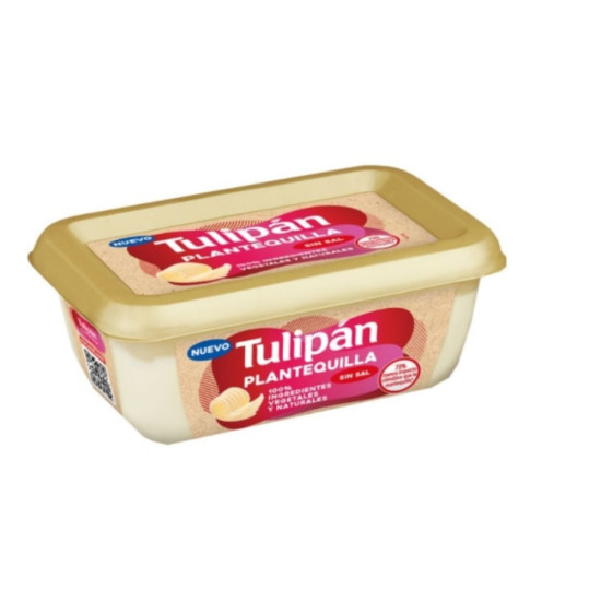 Plantega sin sal 200gr Tulipán