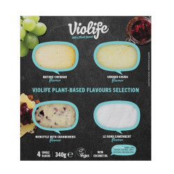 Bandeja de celebración 4 quesos 340g Violife