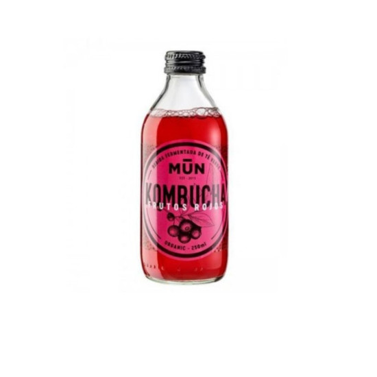 Kombucha Fruits Rouges 250ml Mun ECO