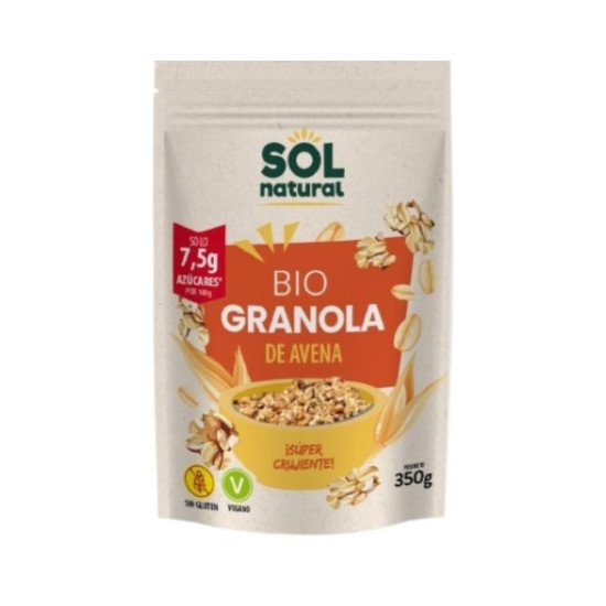 Granola de Avena 350g Sol Natural ECO