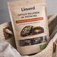 Dattes fourrées à la pistache et à la crème, sans sucre, végétaliennes et 110-150gr BIO