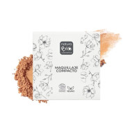 Compact powder foundation 01 Sand Algarve 9g NaturaBio Organic