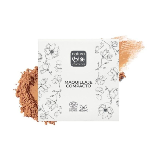 Maquillaje polvo compacto 03 Terracota la Bisbal 9g NaturaBio ECO
