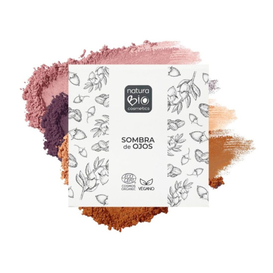 Sombra ojos 4 colores 03 Dunas Canarias 4x1,6g NaturaBio ECO