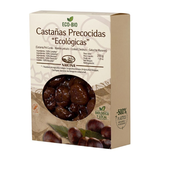 Castanyes precuites 200gr Naiciña ECO