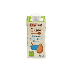 Crema d'ametlla per Cuinar 500 ml Ecomil ECO