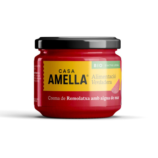 Crema de Remolatxa amb aigua de mar 260ml Casa Amella ECO