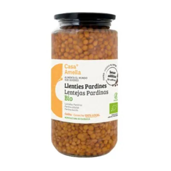 Lentejas cocidas 540g Casa Amella ECO - Legumbres