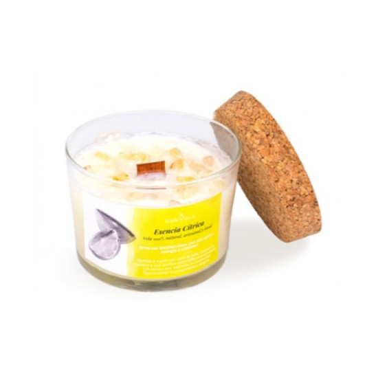 Vela Perfumada Esencia Cítrica Can Vela BIO ECO