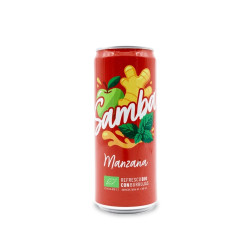 Refresco Manzana lata 330ml Samba ECO