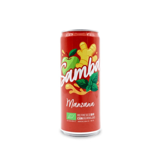 Canette de soda à la pomme 330 ml Samba ECO