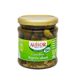 Pepino Agridulce 190gr Alélor ECO