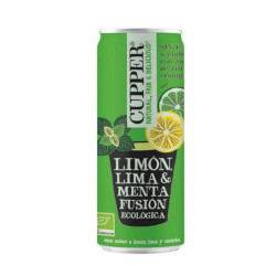 Bebida de Menta, limón y limón 250ml Cupper ECO
