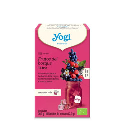 YogiTea Infusio Fría Frutos del bosque15 bolsillo ECO