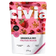 Granola aux fruits rouges sans gluten 275 g Civia ECO