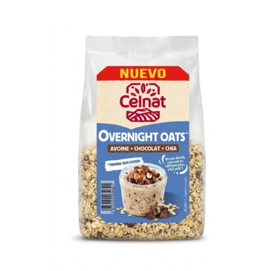 Overnight Oats Chocolate 300g Celnat ECO 
