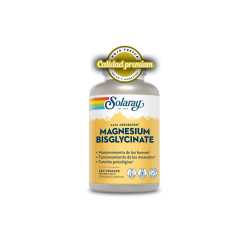 Bisglycinate de magnésium 240 gélules végétales Solaray