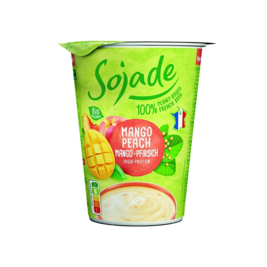 Sojade de Mango y melocotón Sin Azúcar 400gr Sojade ECO