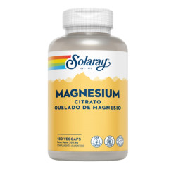 Magnesium Citrate Magnesium Chelate 90cap Solaray