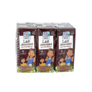 Lait chocolaté 200 ml x6 Grandeur Nature ECO