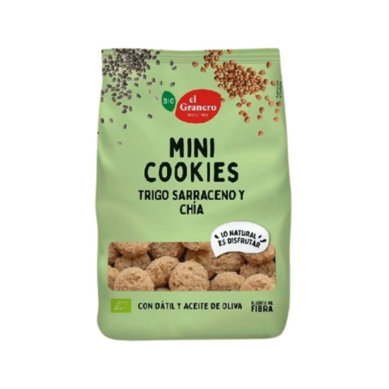 Cookies Mini de Trigo Sarrai con Chia El Granero ECO