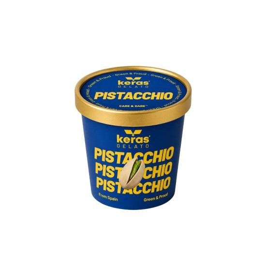 Crème glacée à la pistache Keras ECO 125 ml - Glace