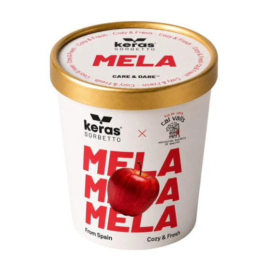 Sorbet aux pommes 480 ml Keras ECO - Glace