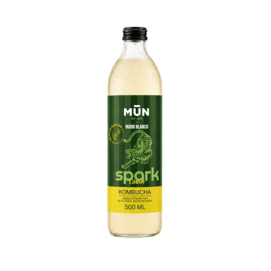 Kombucha Spark Lima Ruido Blanco 500ml Mun ECO