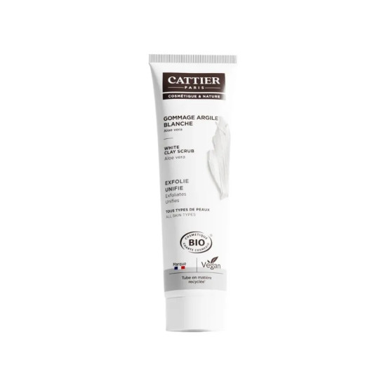 Exfoliante Facial arcilla blanca 100ml Alba Cattier ECO
