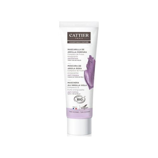 Mascarilla de arcilla púrpura ecológica 100 ml Cattier