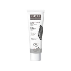Mascarilla de arcilla negra ecológica 100 ml Cattier