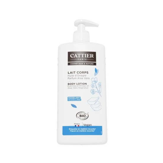 Aloe vera and evening primrose Modeling Body Milk 500ml Cattier ECO