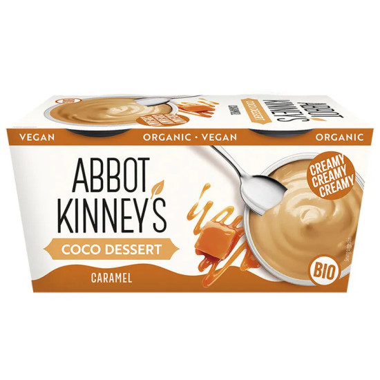 Postre de coco con caramelo 2x95g Abbot Kinney's Ecológico